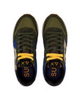 Sun68 scarpa sneakers da uomo Jaki Bicolor Z43114 0774 blu-militare scuro