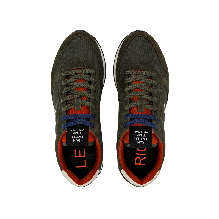 Sun68 Tom Solid Nylon Z43101 74 dark military men&#39;s sneakers shoe