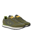 Sun68 scarpa sneakers da uomo Tom Solid z44101 74 militare scuro