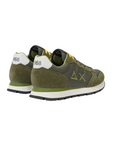 Sun68 scarpa sneakers da uomo Tom Solid z44101 74 militare scuro