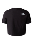 The North Face SS Crop Easy Tee girls' t-shirt NF0A83EUJK31 black