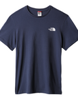 The North Face T-shirt da uomo M S/S Simple Dome NF0A2TX58K21 navy