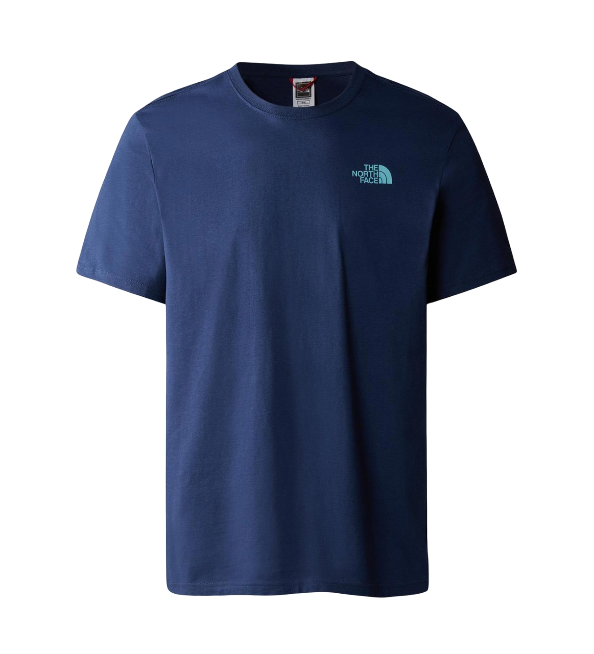 The North FaceRed Box Cel NF0A7X1KIWV1 men&#39;s short sleeve t-shirt blue-aqua