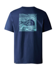 The North Face T-shirt manica corta Red Box Cel NF0A7X1KIWV1 summit navy-reef waters