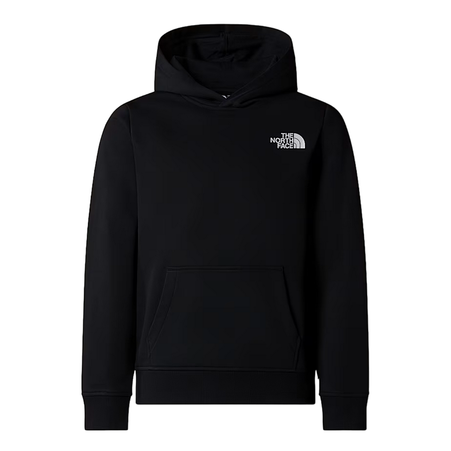 The North Face felpa con cappuccio da ragazzo Teen Redbox NF0A89H9JK nero