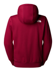 The North Face felpa con cappuccio da uomo Simple Dome NF0A89FC1X rosso barbabietola