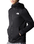 The North Face giacca con cappuccio da uomo Bolt Polartec NF0A87J5JK31 nero
