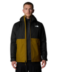 The North Face giubbotto imbottito da uomo Millerton NF0A3YFI5HO verde muschio-nero