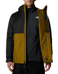 The North Face giubbotto imbottito da uomo Millerton NF0A3YFI5HO verde muschio-nero