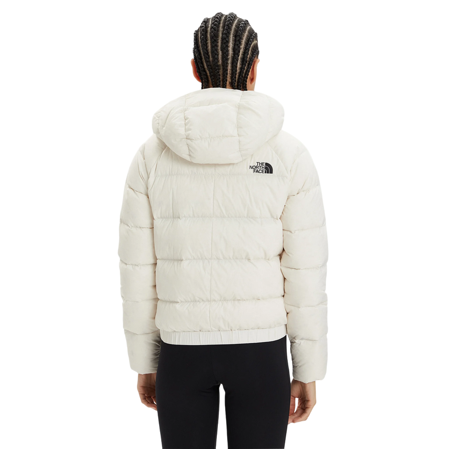 The North Face giubbotto in piuma con cappuccio da donna Hyalite NF0A3Y4RQLI duna bianca