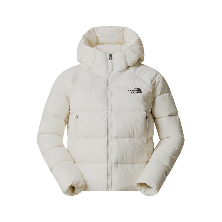 The North Face giubbotto in piuma con cappuccio da donna Hyalite NF0A3Y4RQLI duna bianca