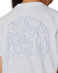 The North Face maglietta manica corta da ragazza Relaxed Graphic NF0A87BCFN41 bianco