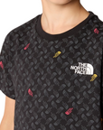 The North Face Simple Dome children's short sleeve t-shirt NF0A8871U8I black