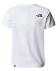 The North Face Easy NF0A87T6XOY boy's short sleeve t-shirt white