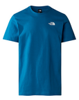 The North Face men's short sleeve t-shirt Redbox NF0A87NVRBI adriatic blue