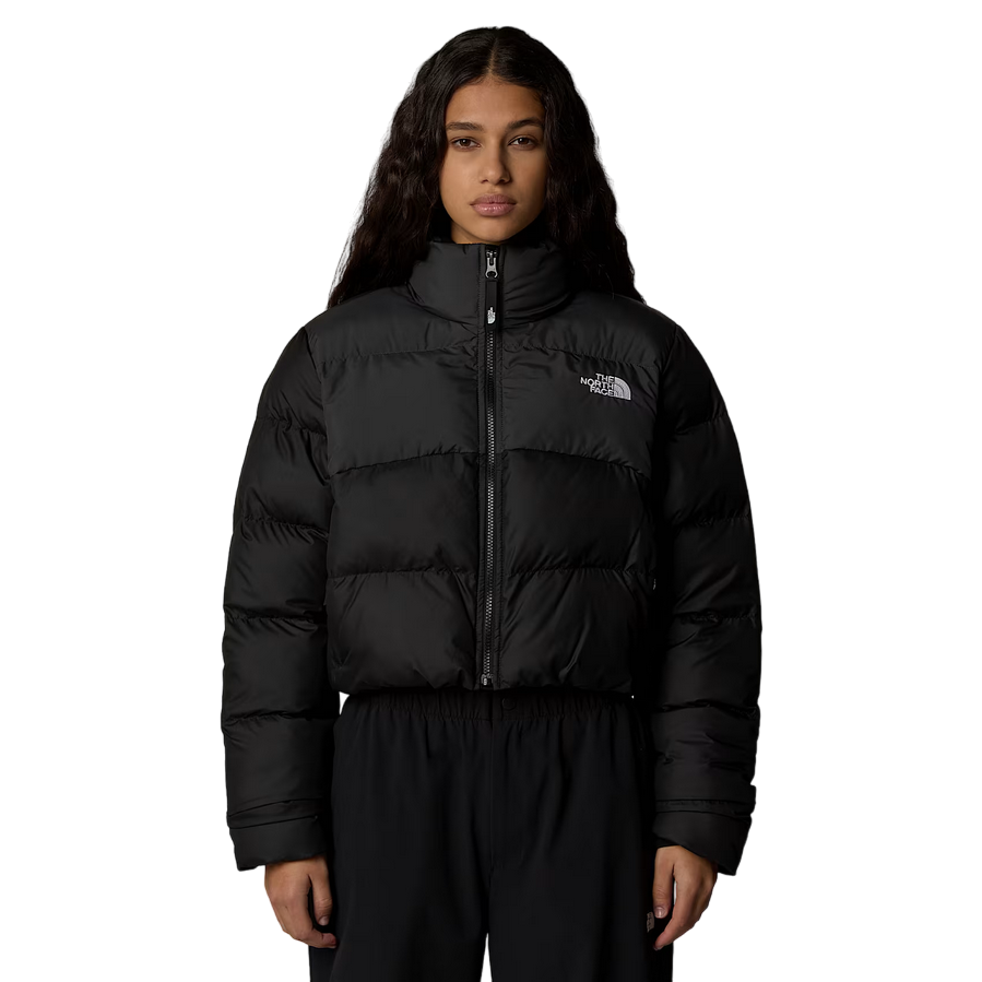 The North Face piumino corto da donna Saikuru NF0A89JCKT0 nero