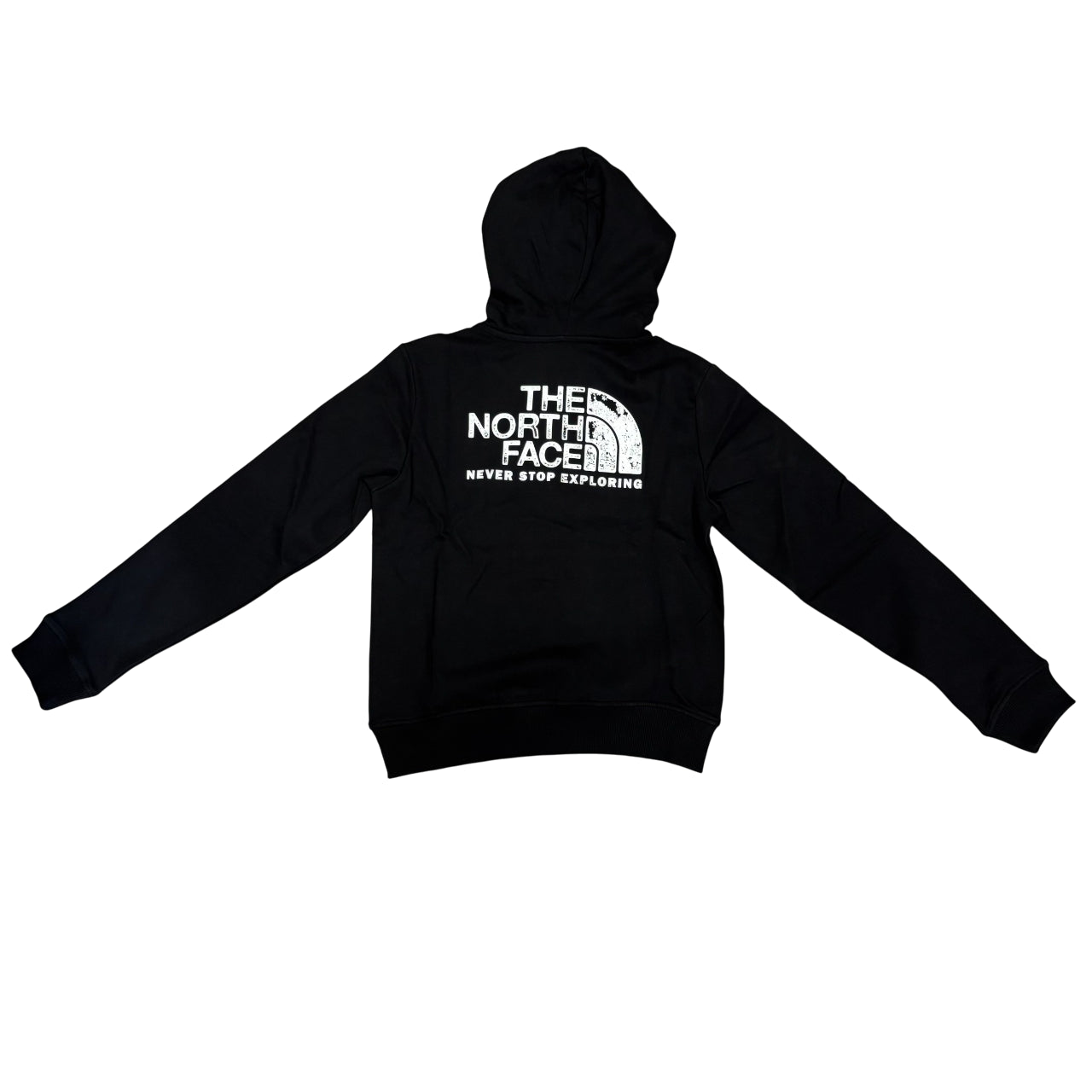 The North Face Felpa nera con Cappuccio Teen Blanca NF0A8JNFKY4 - Vista Posteriore