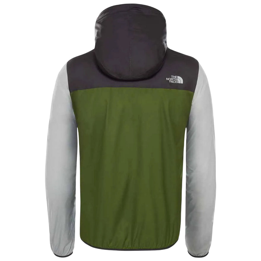 The North Face Giacca Anorak Faronak Uomo Nero-Verde NF0A3FZL3WQ - Vista Posteriore