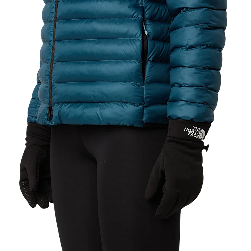 The North Face Guanti Rino TNF in Pile NF0A55KZJK3 Neri - indossati