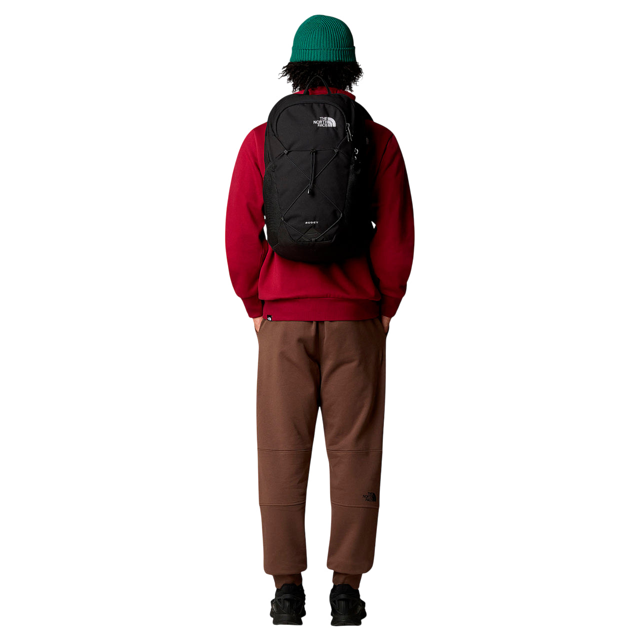 The North Face Zaino outdoor Unisex adulto NF0A3KVC4K0 nero indossato