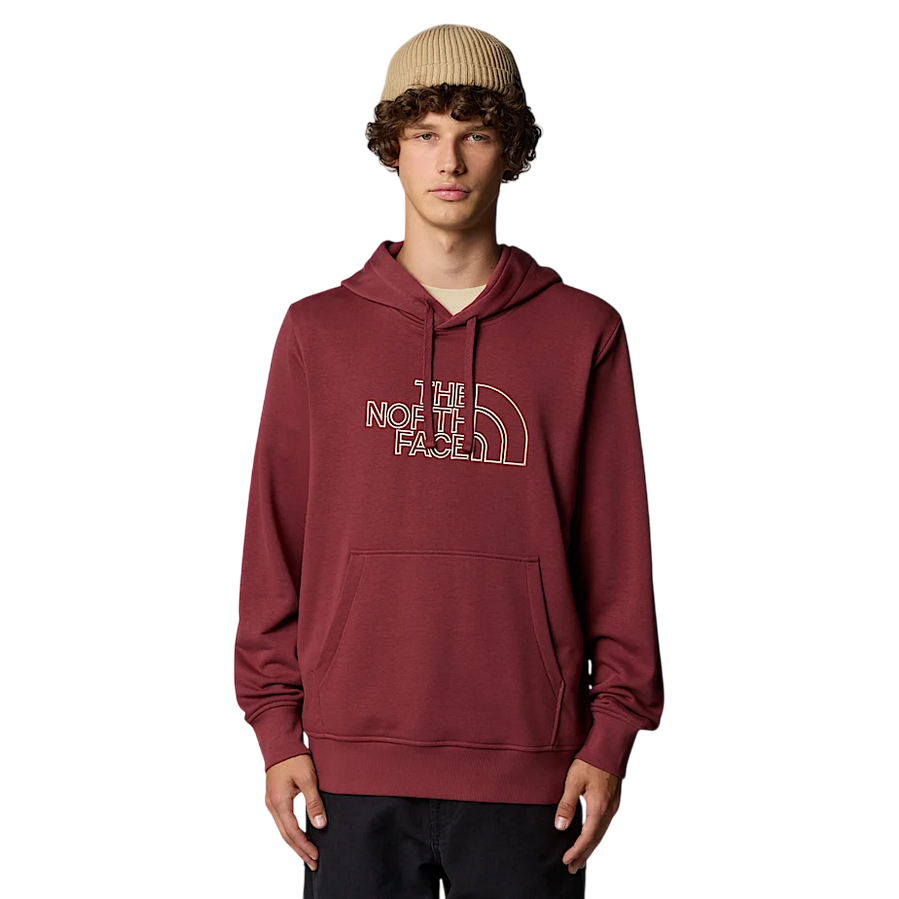 The North Face felpa con cappuccio da uomo Drew Peak Light NF0A8C1BAQI sommacco