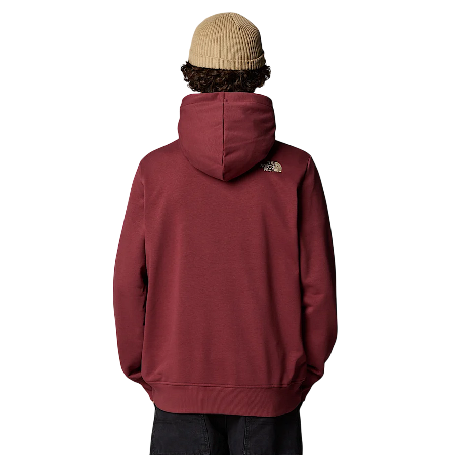 The North Face felpa con cappuccio da uomo Drew Peak Light NF0A8C1BAQI sommacco1