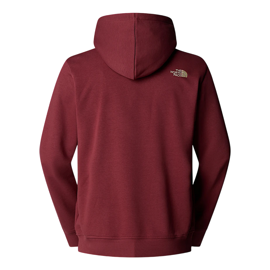 The North Face felpa con cappuccio da uomo Drew Peak Light NF0A8C1BAQI sommacco3