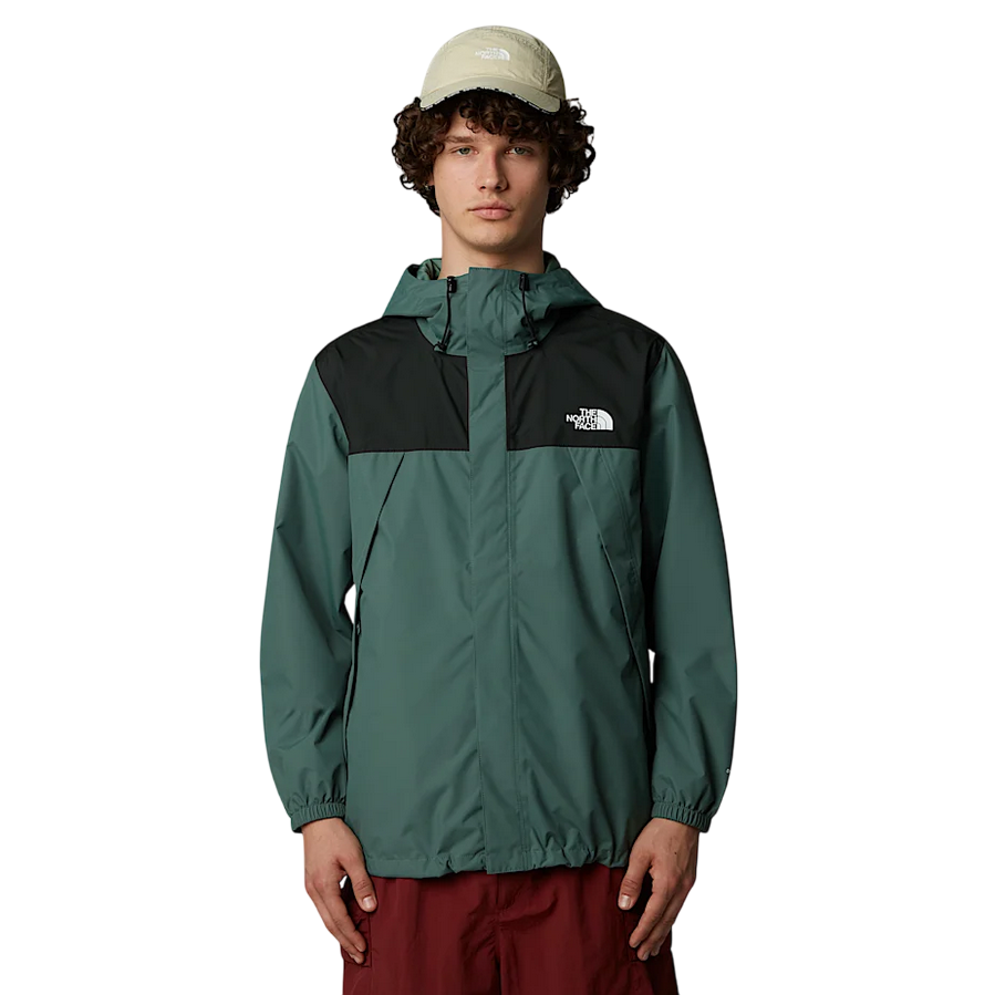 The North Face giacca con cappuccio da uomo Antora NF0ATQEYLFW verde-nero