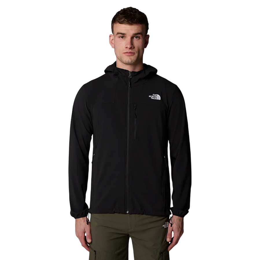 The North Face giubbino da uomo con cappuccio Nimble NF0A8CD6JK3 nero