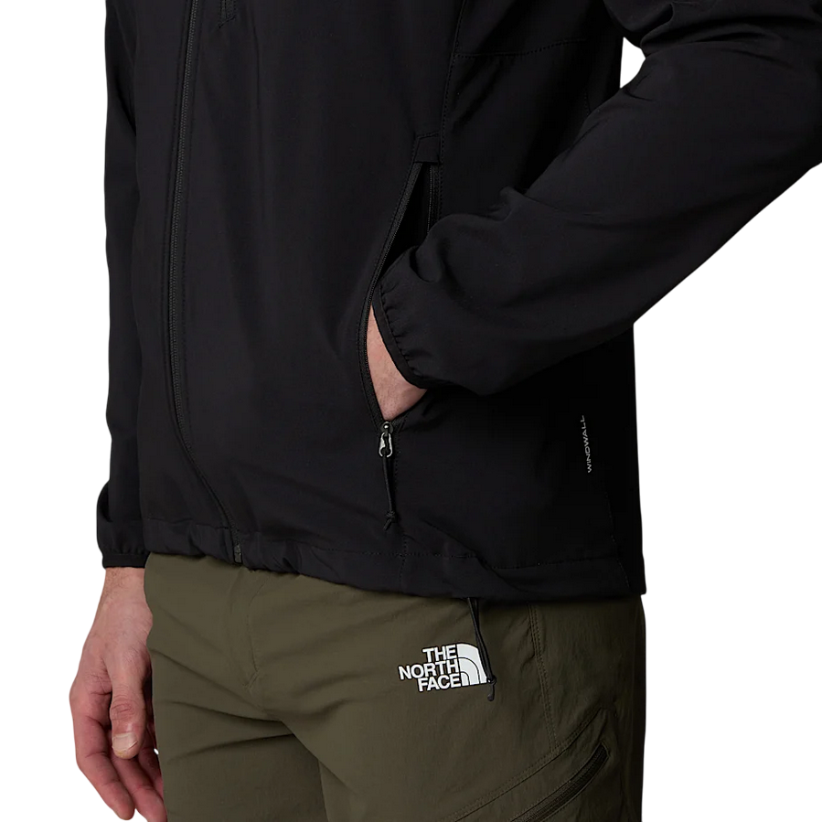 The North Face giubbino da uomo con cappuccio Nimble NF0A8CD6JK3 nero