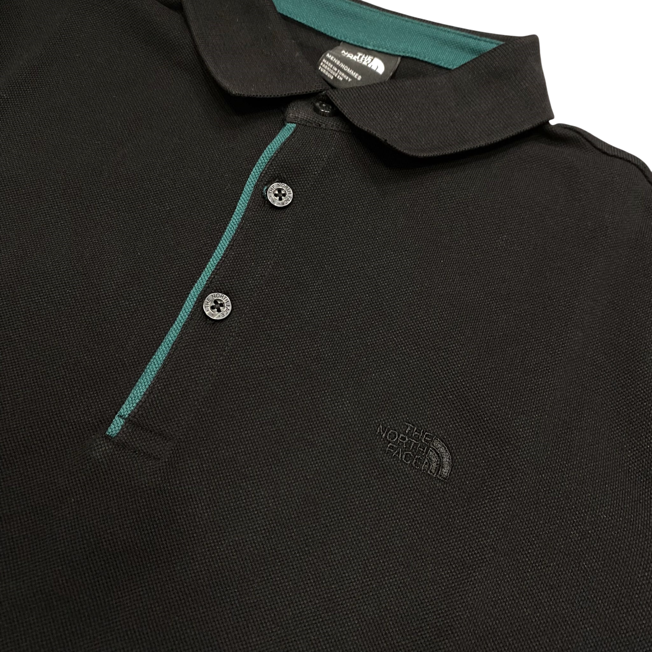 The North Face polo Premium Slim da uomo NF0A8C1NJK3 nero