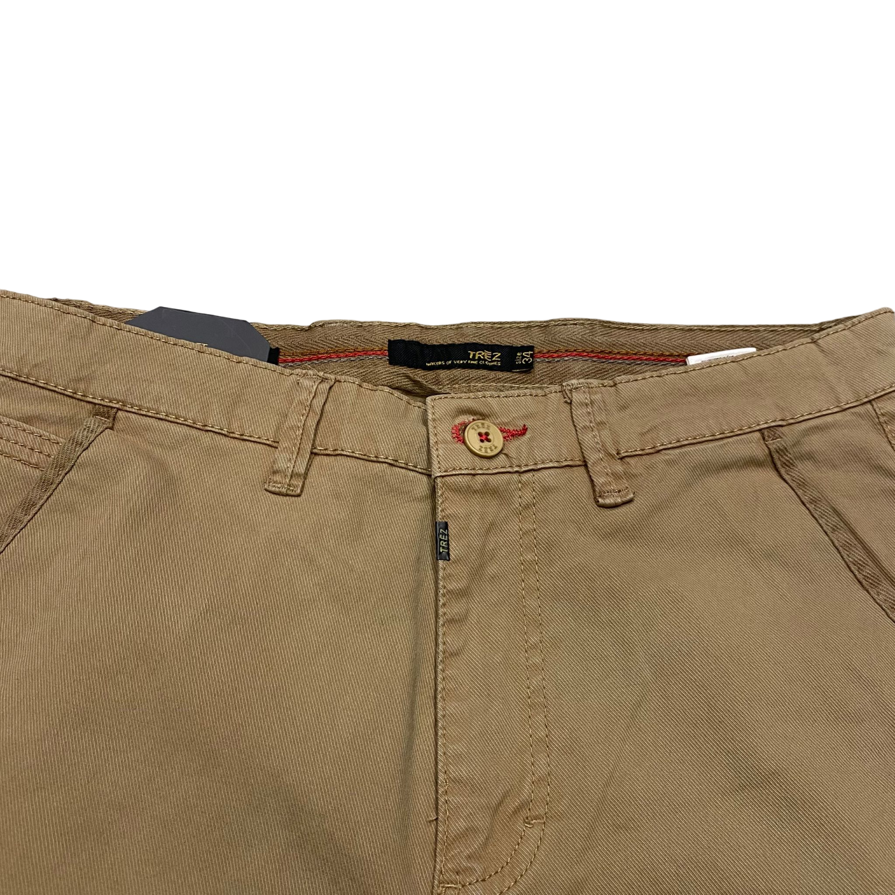 Trez Pantalone con tasconi da uomo Prysco Cav M44445 119 tabacco