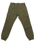 Trez pantalone da uomo con tasconi ed elastico al fondo Pipas-Cavt M45728 317 militare