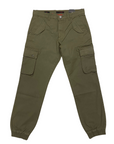 Trez pantalone da uomo con tasconi ed elastico al fondo Pipas-Cavt M45728 317 militare