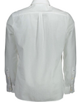 US Polo Assn. Long sleeve men's shirt with buttons at the neck 6409152573 100 white