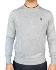 U.S. Polo Assn. maglioncino girocollo da uomo Alf US40173010 188 grigio