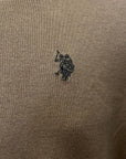 U.S. Polo Assn. maglioncino girocollo da uomo Alf US40173010 228 fango