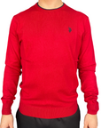 U.S. Polo Assn. maglioncino girocollo da uomo Alf US40173010 256 rosso