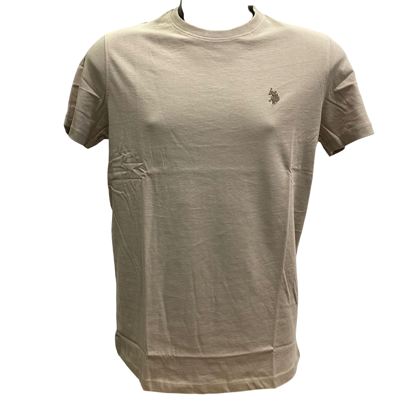 U.S. Polo Assn. maglietta manica corta da uomo in cotone Mick US41154004 328 beige