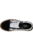 Vans scarpa sneakers da adulti Old Skool con quadri VN0A2Z42BM81 nero-bianco