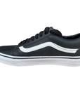 Vans Old Skool adult sneakers shoe in leather VN0A38G1NQR black-white
