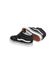 Vans scarpa sneakers da bambino con strappo SK8-Mid Reissue V VN00018W6BT nero-bianco