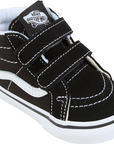 Vans scarpa sneakers da bambino con strappo SK8-Mid Reissue V VN00018W6BT nero-bianco