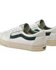 Vans adult leather sneakers shoe Sk8-Low Premium VN000BVX2LN1 white-green