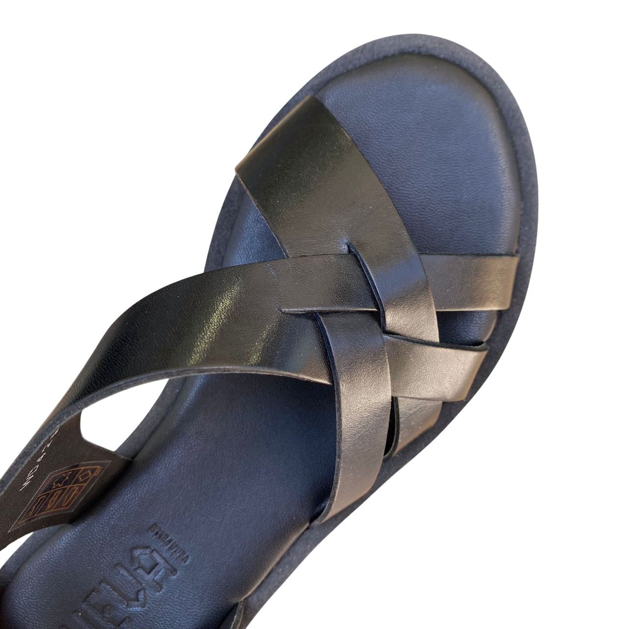 Vueva sandalo donna WD-425R24 dettaglio fascia incrociata 