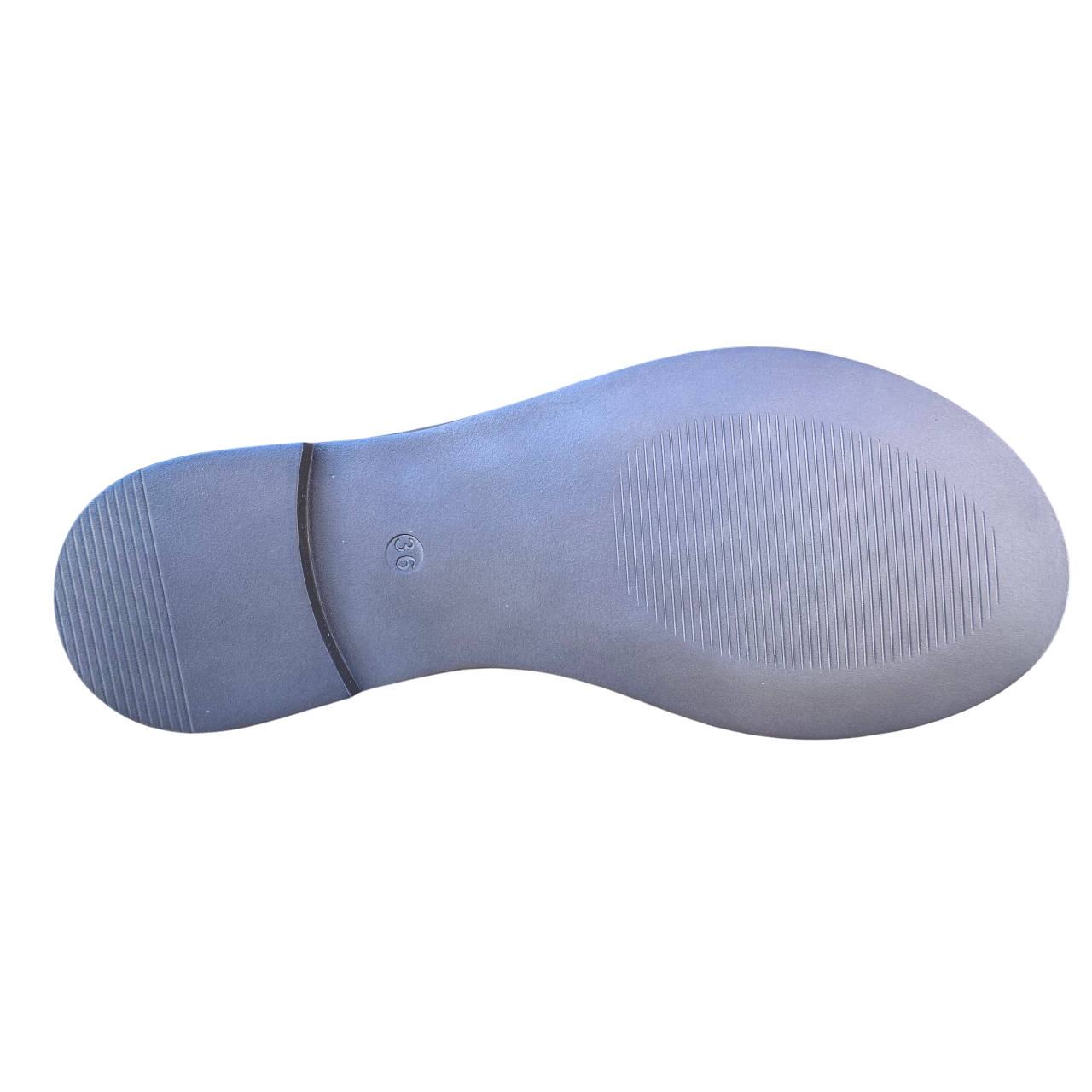 Sandalo da donna Vueva WD-425R24 301 cuoio con tacco basso, vista suola