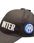 Inter Cappellino Baseball con visiera INT CA-C03 nero taglia unica
