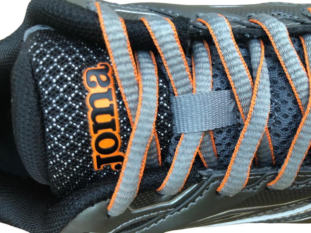 Joma scarpa da corsa da uomo Vitaly 2328 grigio nero arancio
