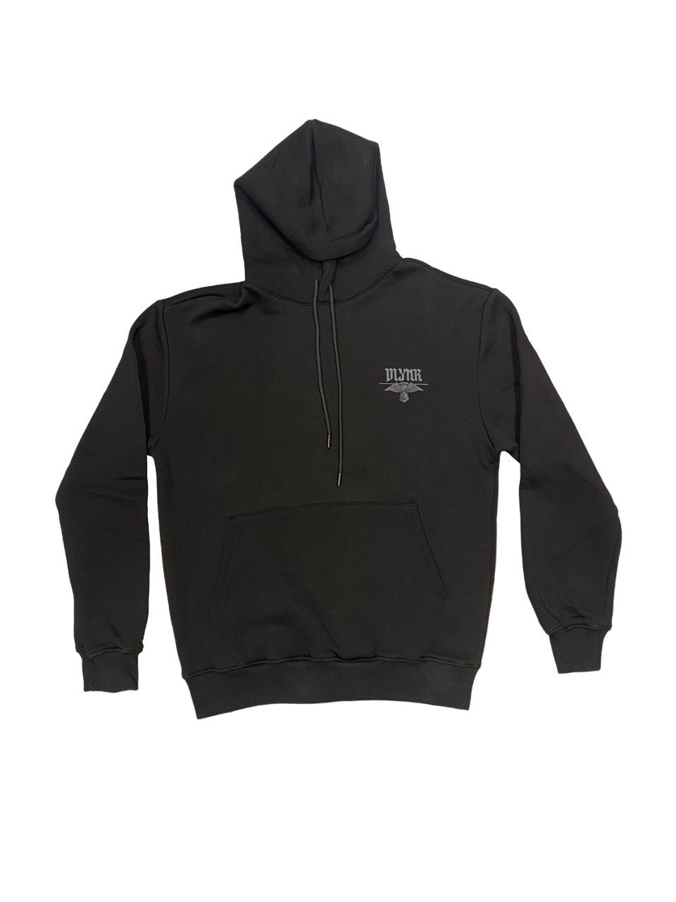 Dolly Noire Plague men&#39;s hoodie with kangaroo pocket sw535-cq-01 black