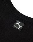 XT Studio women's cotton tank top. Black colour